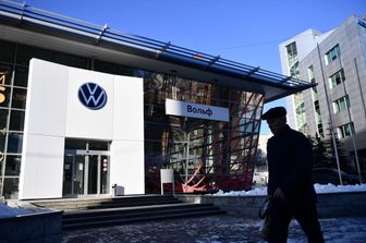 Un rivenditore della Volkswagen in Russia