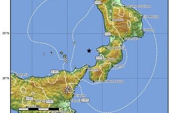 Terremoto nel Mar Tirreno&nbsp;
