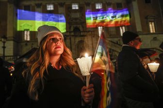 Roma, manifestazione per la pace in Ucraina