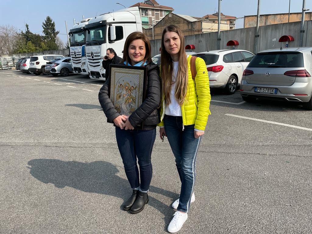Carovana aiuti italiani per profughi ucraini