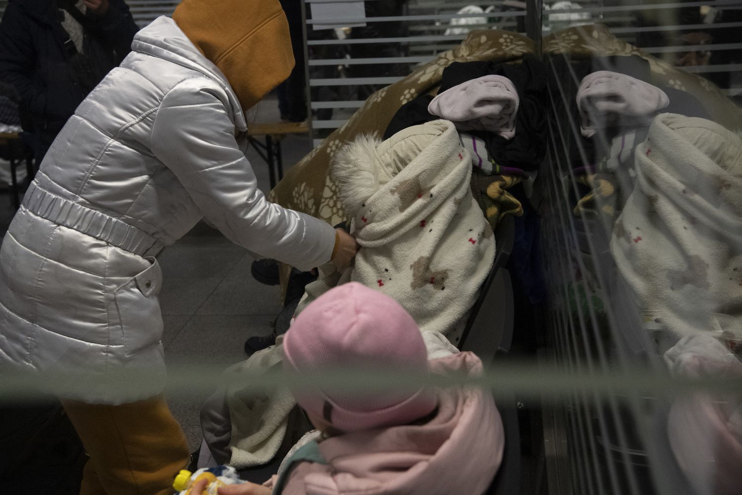 Rifugiati in fuga dall'Ucraina