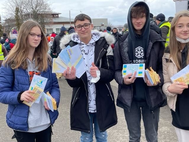 L'accoglienza dei bambini di Siret