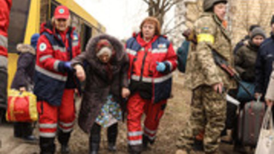 Kiev distrutta dai bombardamenti