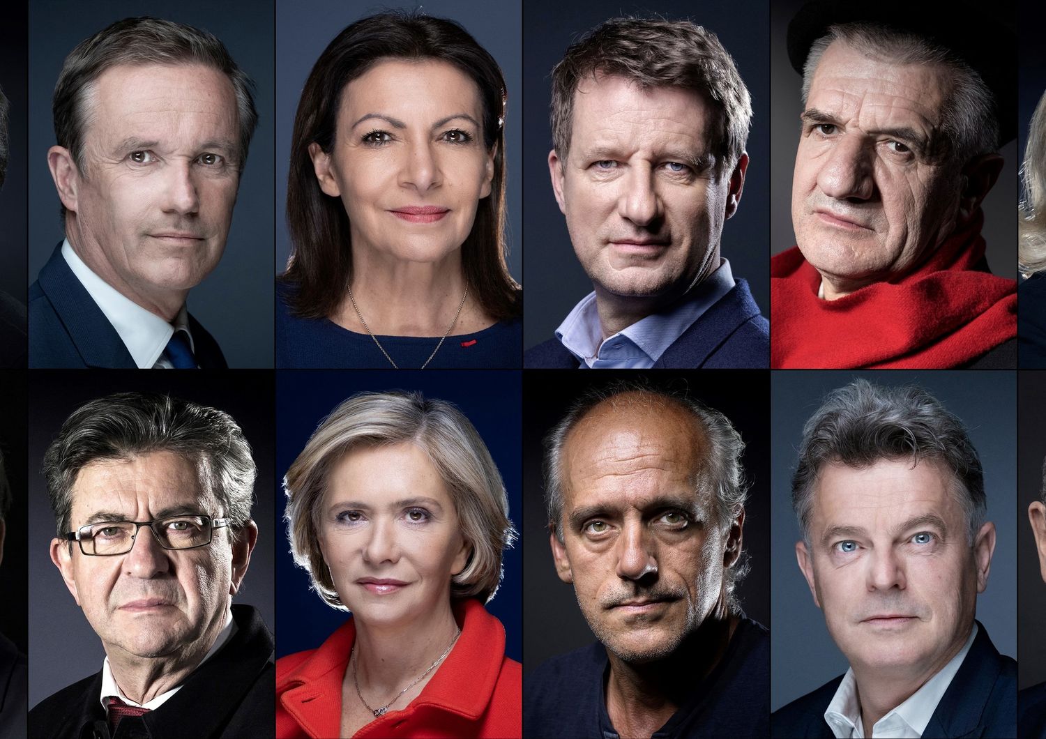 I 12 candidati per le presidenziali Francesi&nbsp;