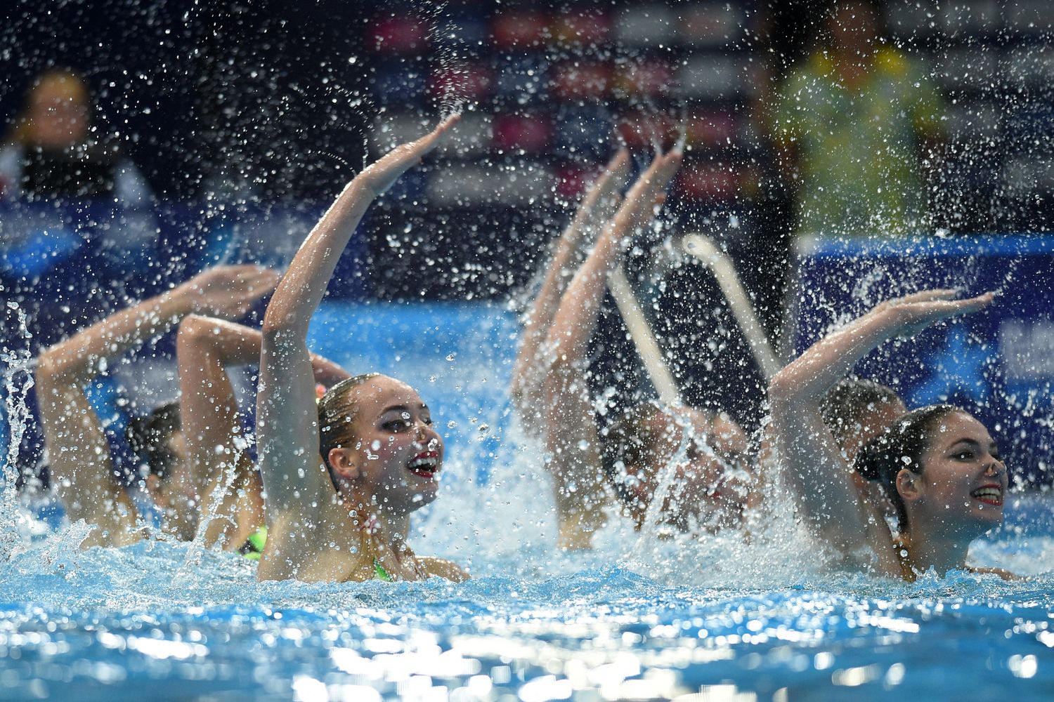 Atlete ucraine, nuoto sincronizzato