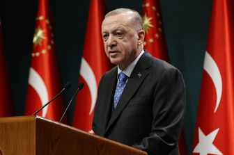 Il presidente turco, Erdogan