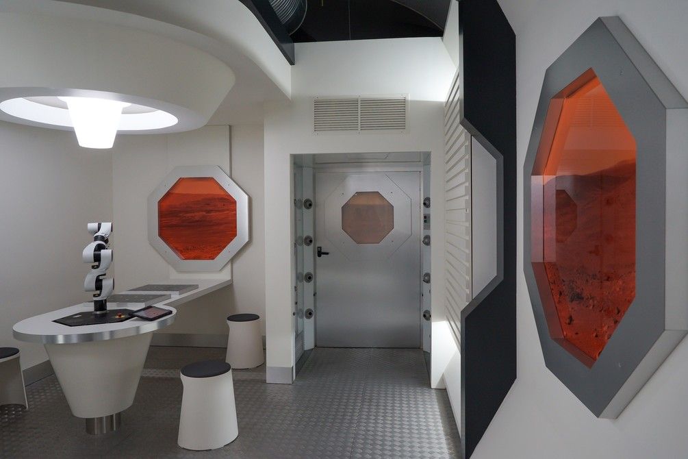 Una stanza del laboratorio