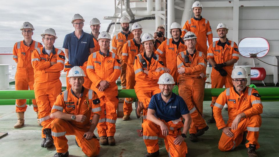 L'equipaggio della&nbsp;spedizione Endurance 22