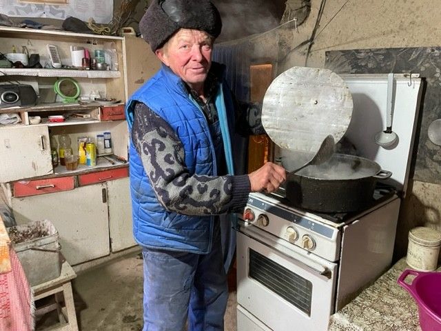 Ioan, uno dei salvatori del giovane ucraino in fuga dalle bombe