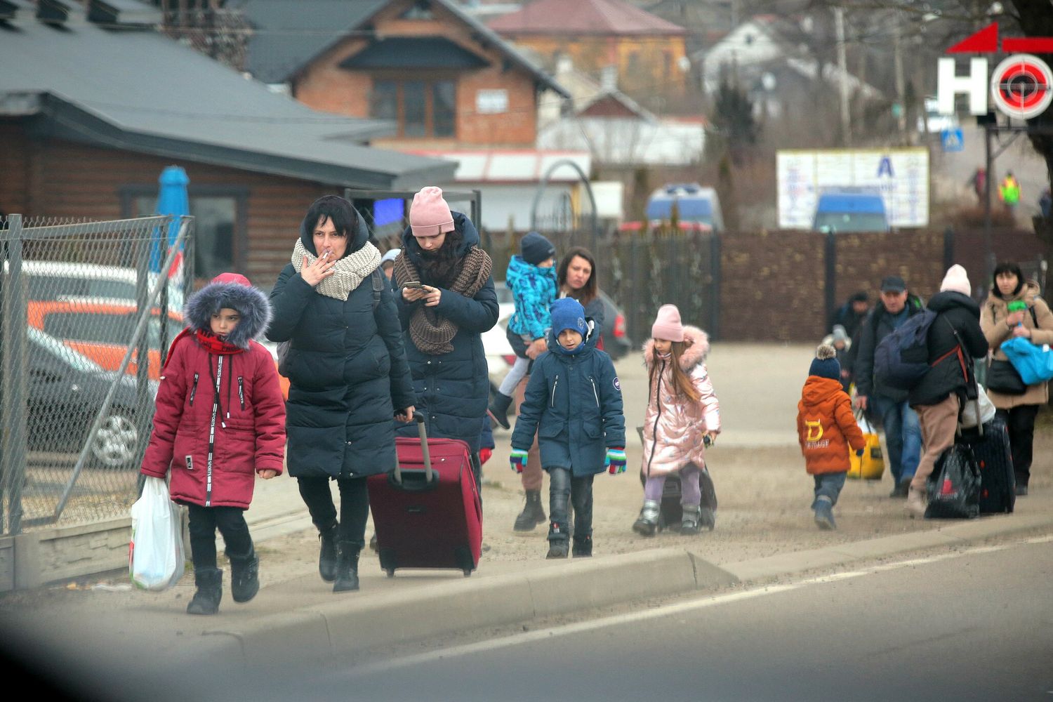 Ucraina, bambini profughi