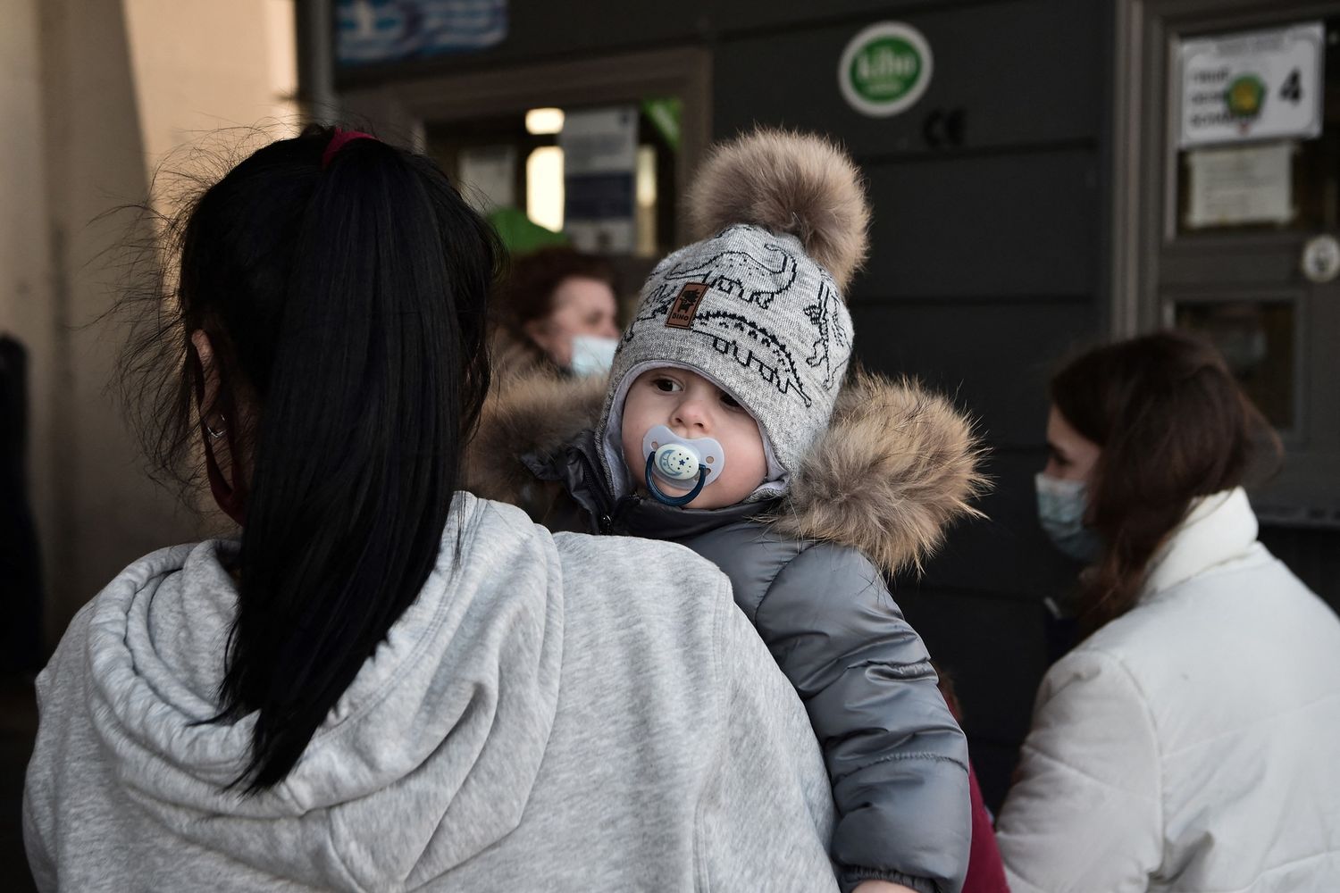Ucraina, bambini profughi