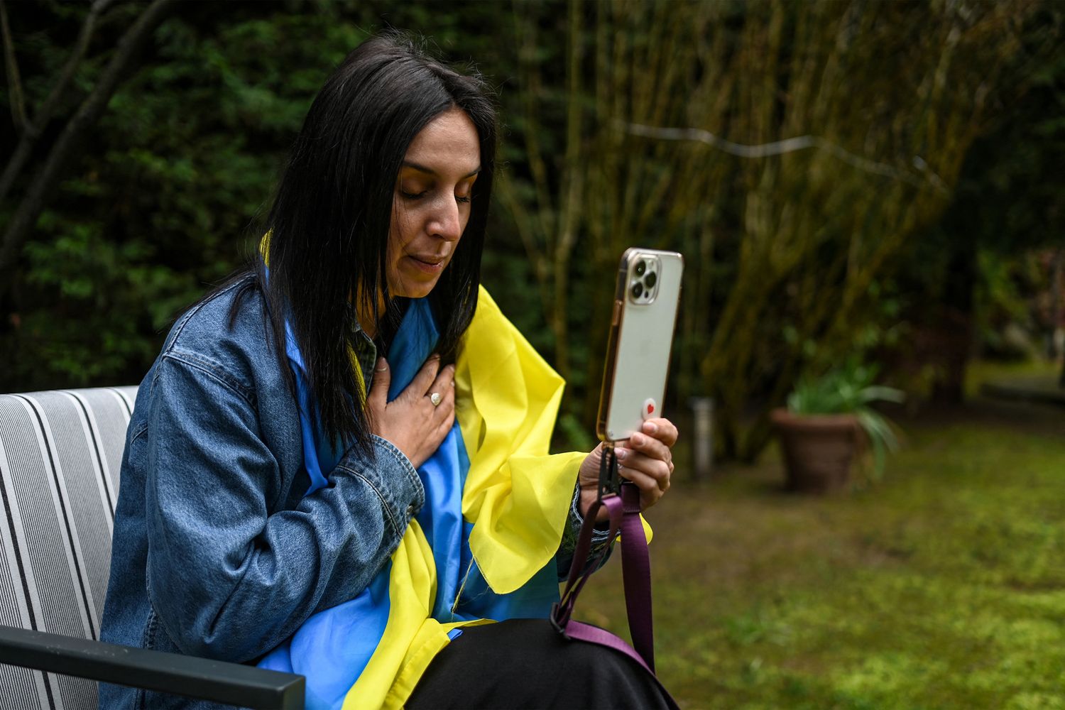 La cantante Jamal intona l'inno Ucraino in diretta sui social