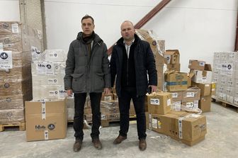 Oleg Bodnar, primario di chirurgia dell'ospedale pediatrico di Chernivtsi (nella foto a sinistra)