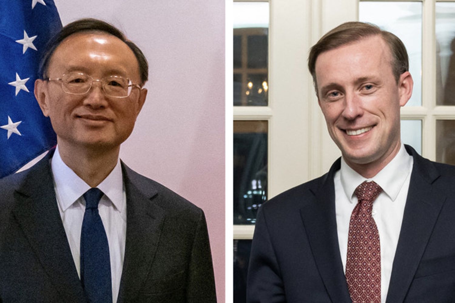 Yang Jiechi e Jake Sullivan