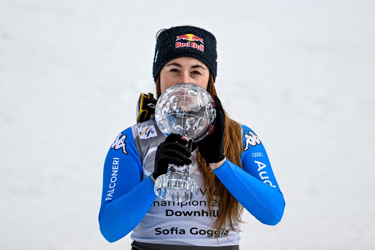 Sofia Goggia vincitrice della Coppa del mondo a&nbsp;Courchevel