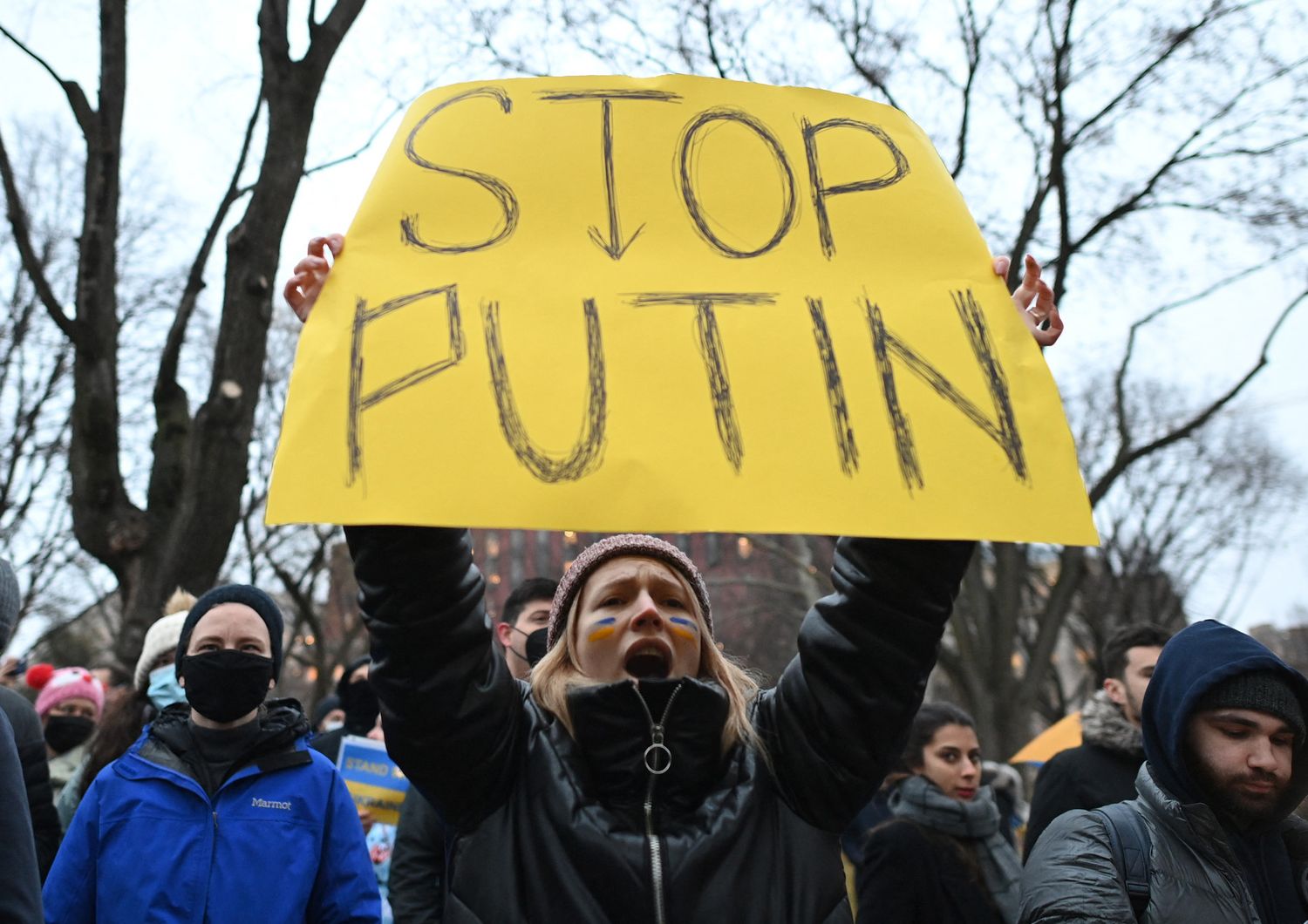 Proteste contro la guerra in Ucraina