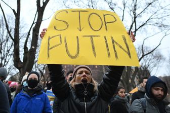 Proteste contro la guerra in Ucraina