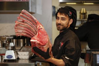 Il mercato della carne a Porta Palazzo a Torino