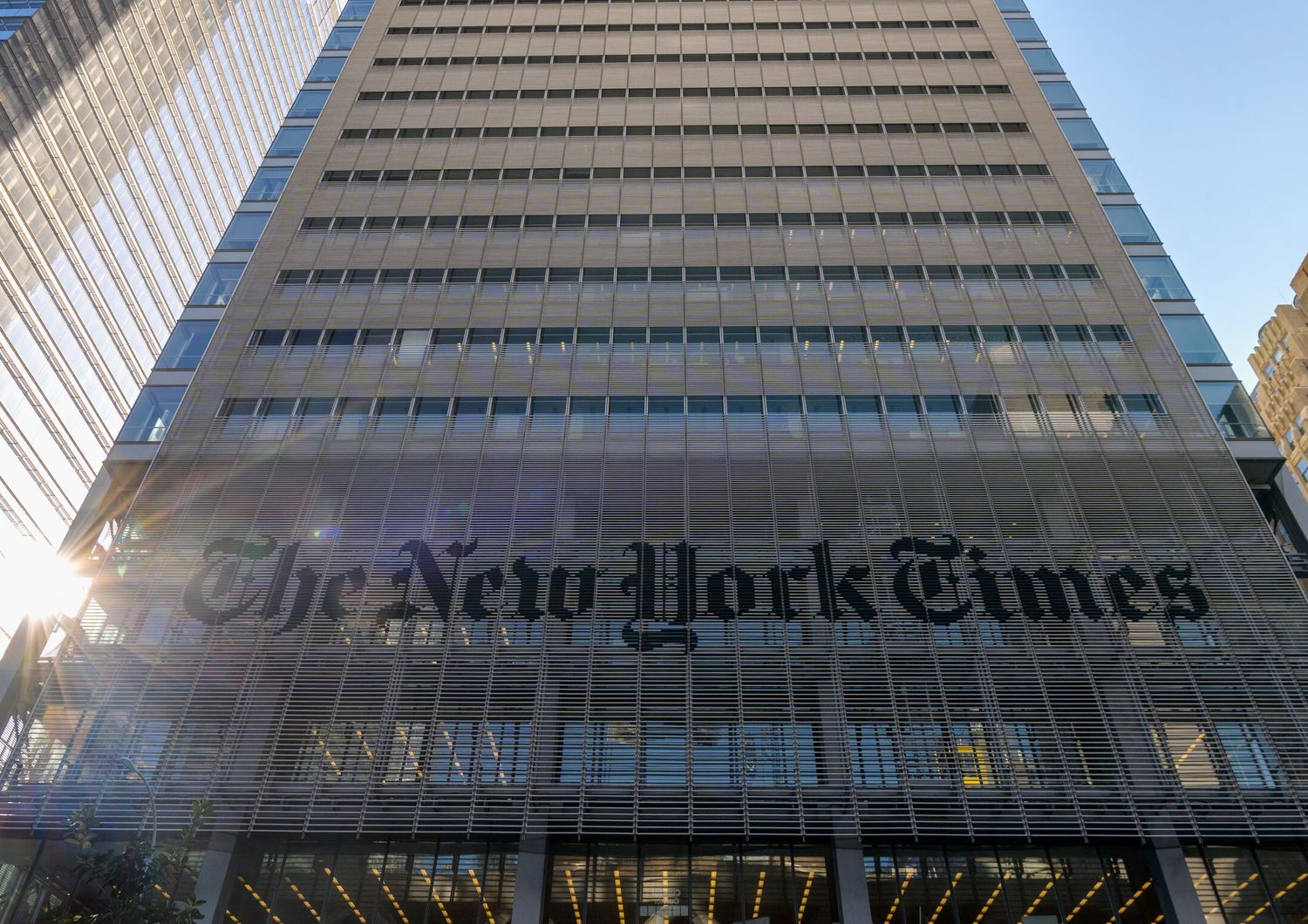 La sede del New York Times