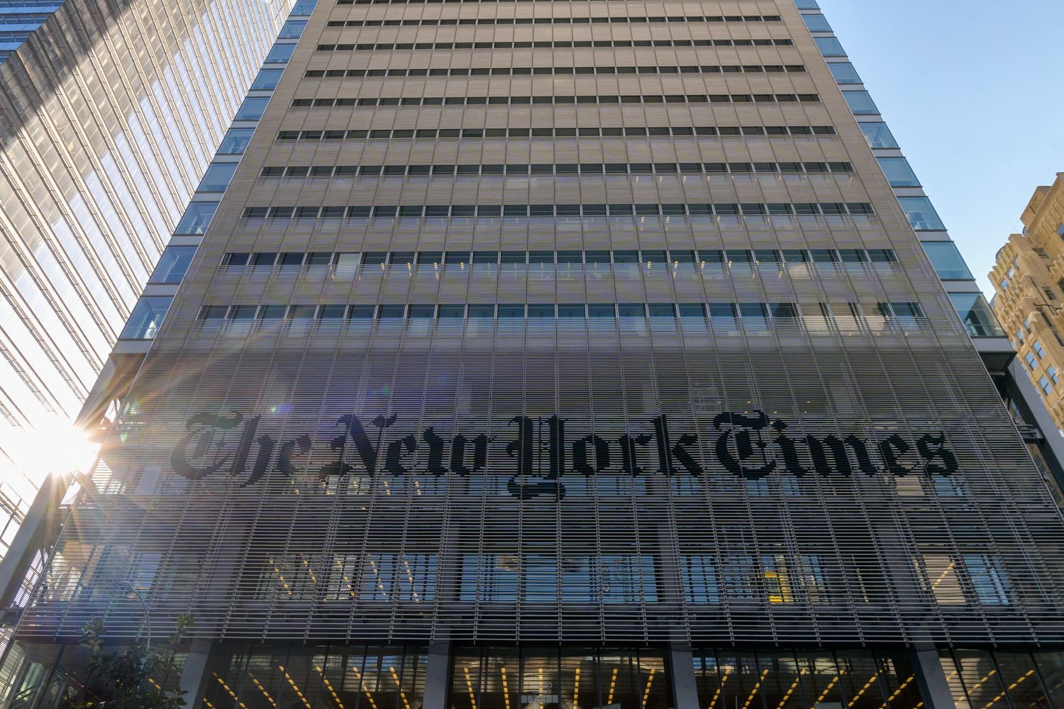 La sede del New York Times