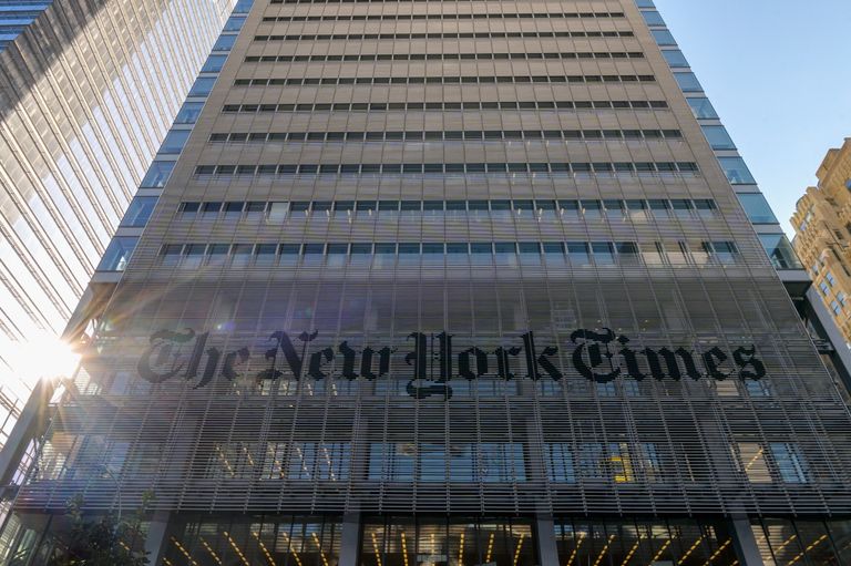 La sede del New York Times