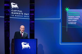 L'AD di Eni Claudio Descalzi