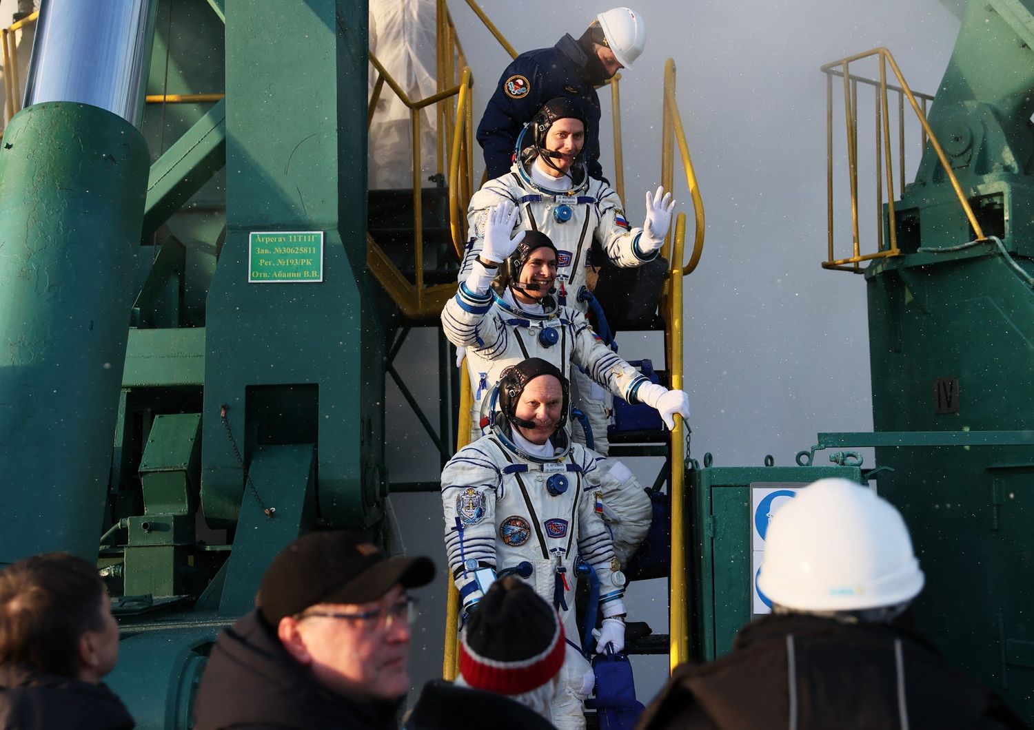 Equipaggio russo della navicella Soyuz