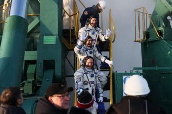 Equipaggio russo della navicella Soyuz