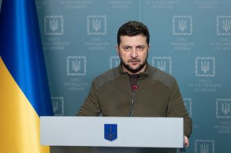 Il presidente ucraino Volodymyr Zelensky