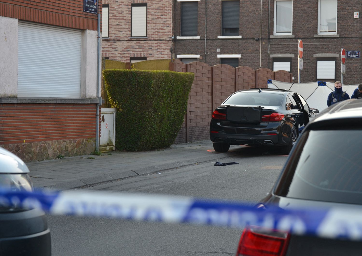 La Louviere, auto contro folla