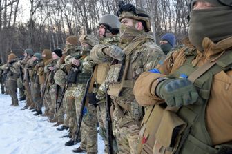 Soldati del battaglione Azov