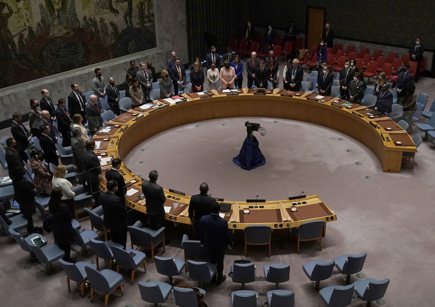 La riunione del Consiglio di sicurezza delle Nazioni Unite
