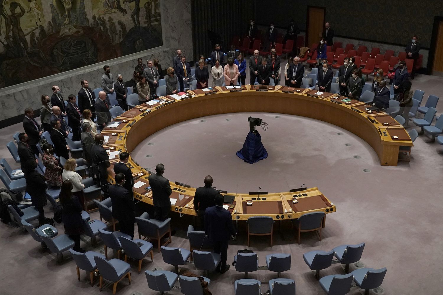 La riunione del Consiglio di sicurezza delle Nazioni Unite