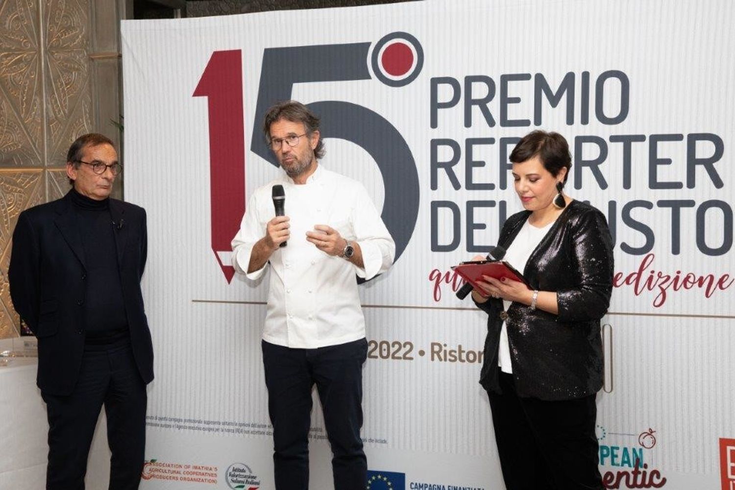 Francesco Pizzigalli con Carlo Cracco&nbsp;