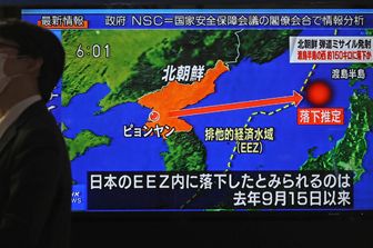 Il lancio del super missile della Corea del Nord