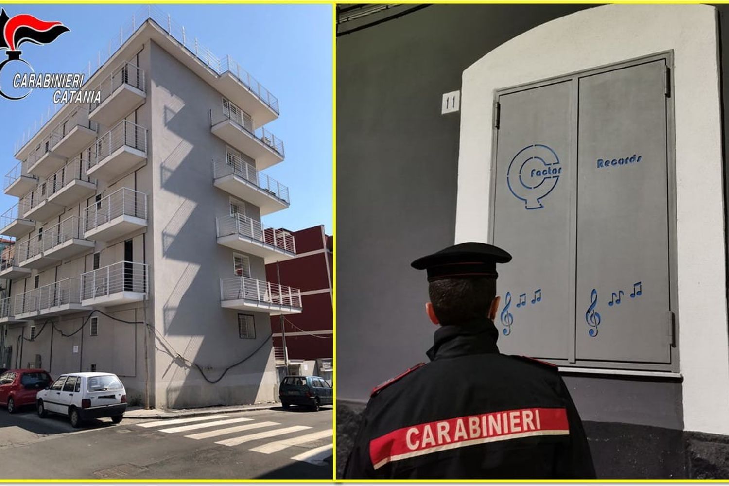 Sequestrata una casa discografica a Catania&nbsp;