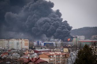 Bomabardamenti a Leopoli&nbsp;