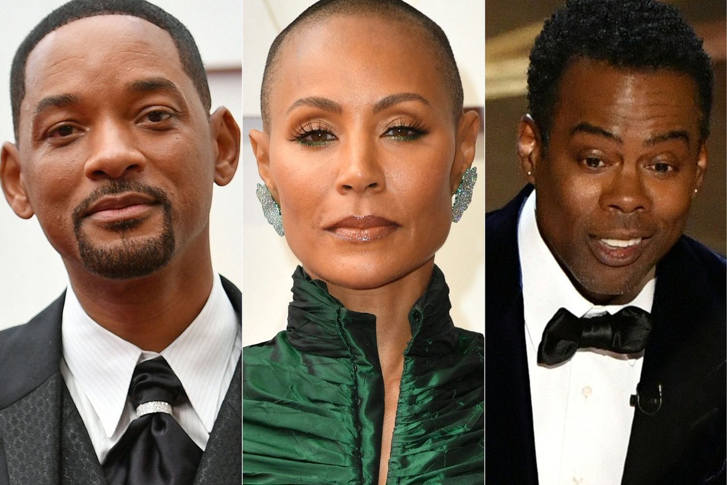 Will Smith, Jada Pinkett e Chris Rock