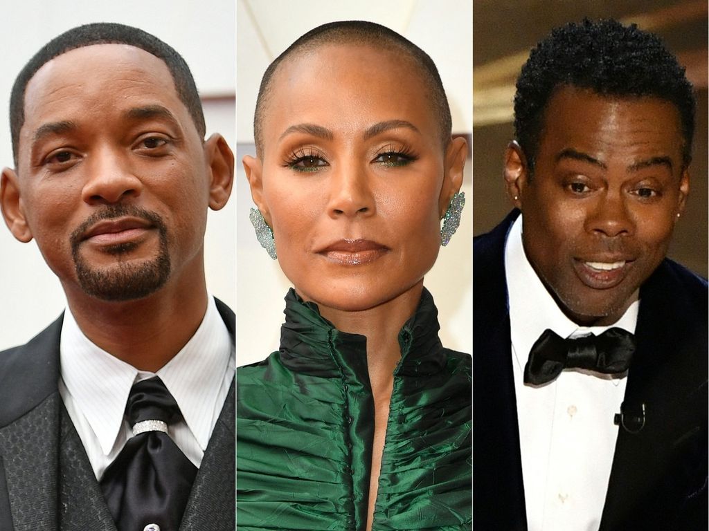 Will Smith, Jada Pinkett e Chris Rock