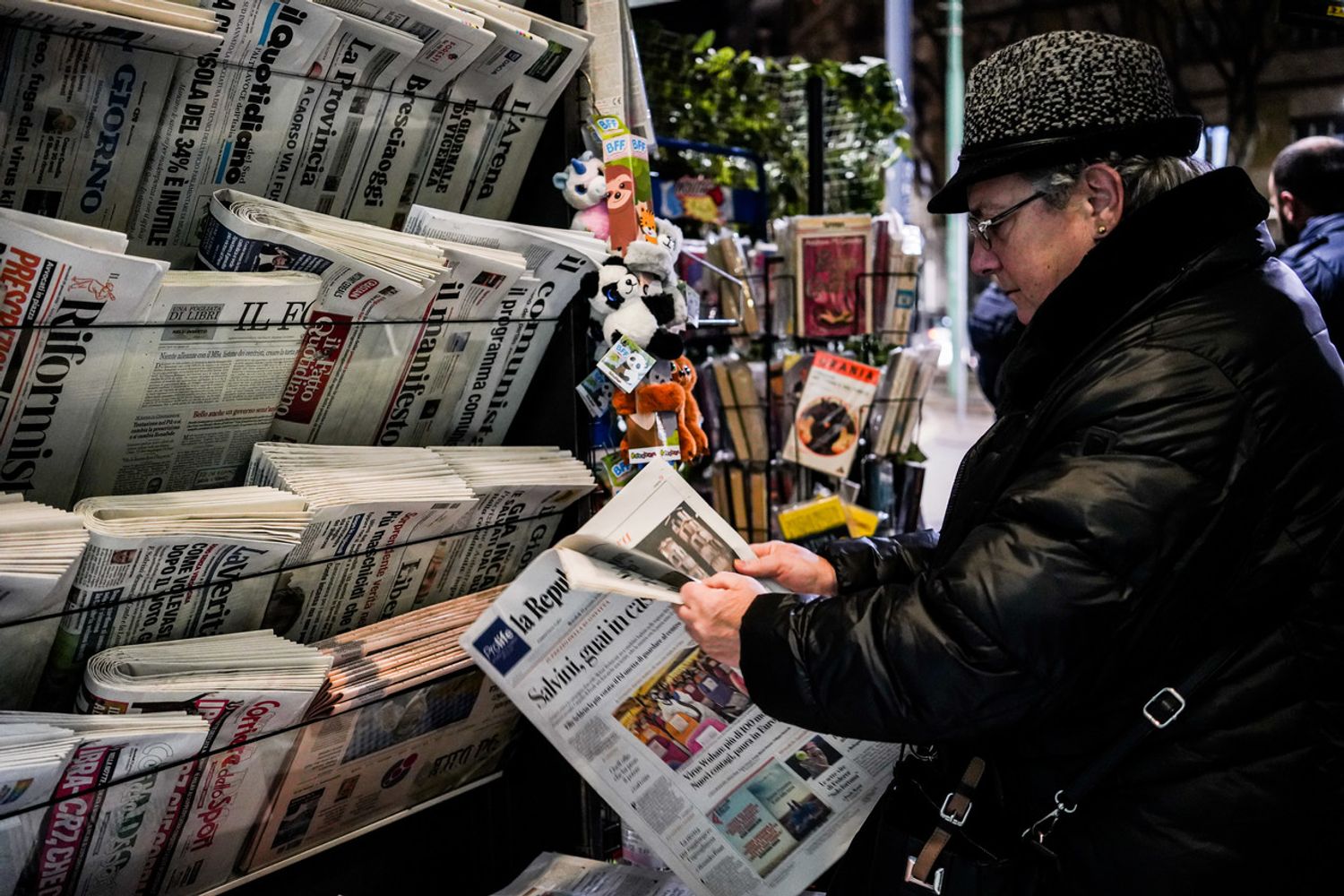 edicola quotidiani&nbsp;