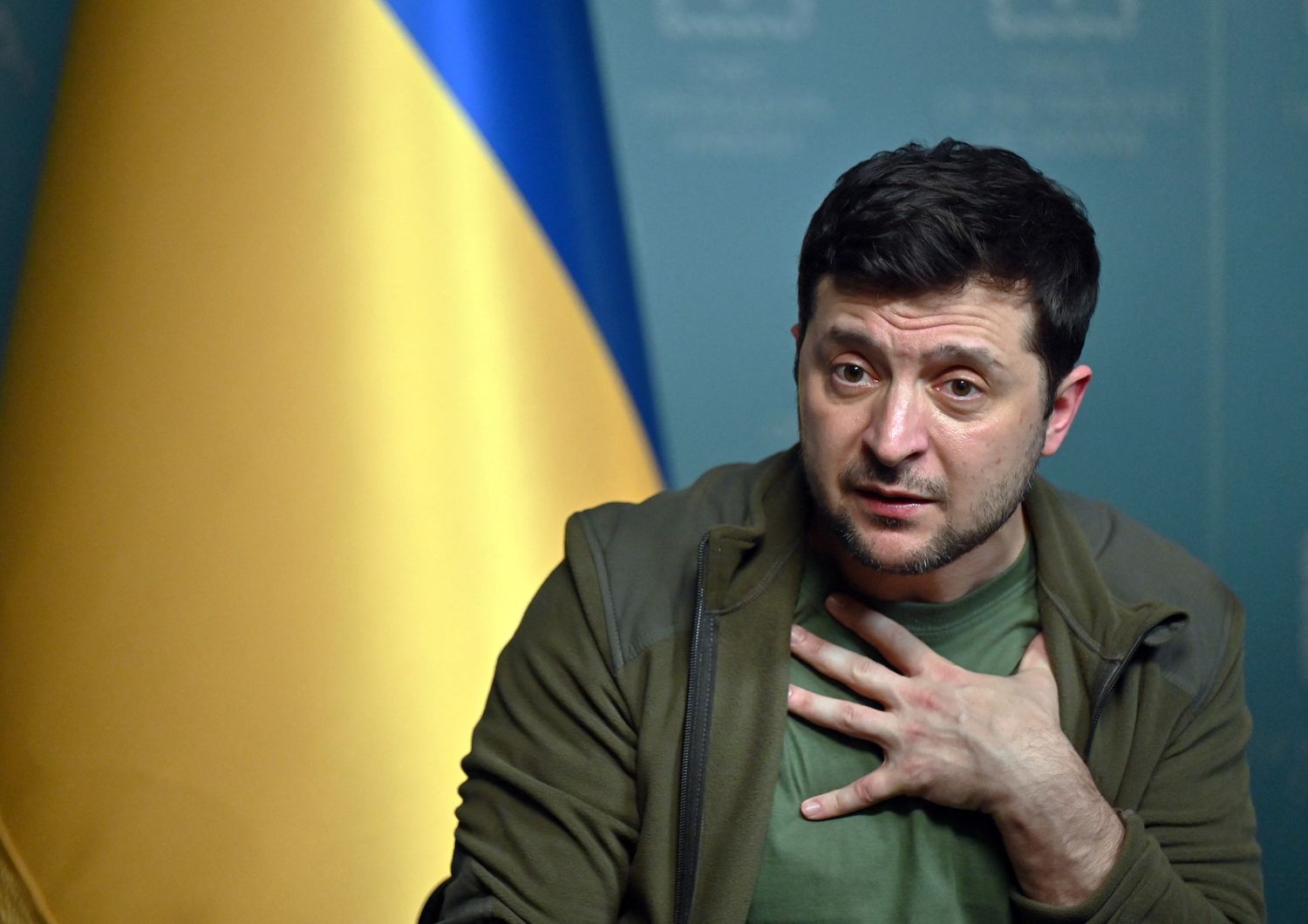 &nbsp;Zelensky, presidente ucraino