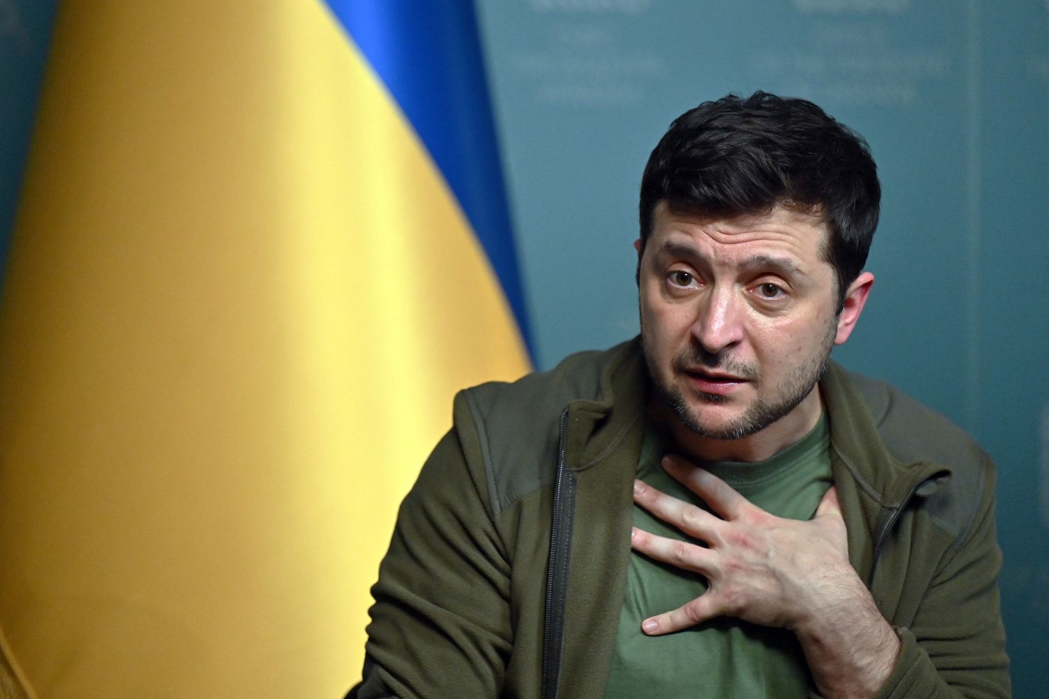 &nbsp;Zelensky, presidente ucraino