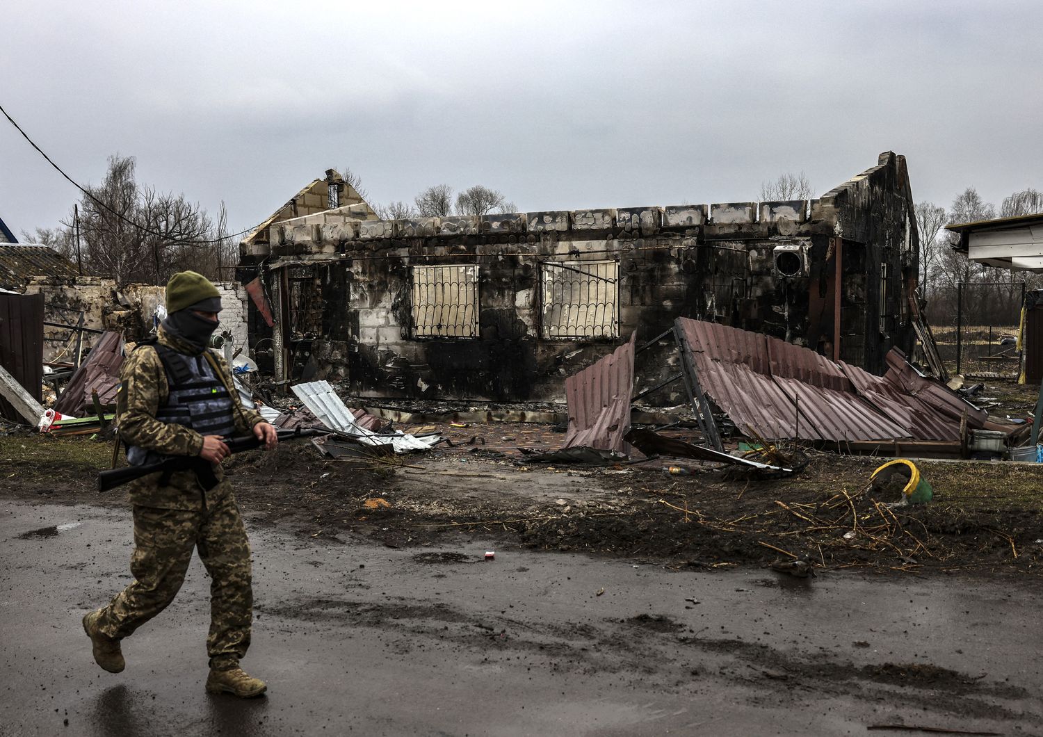 Militare Ucraino a Kyev&nbsp;