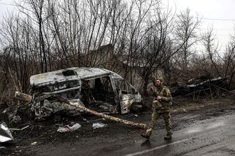 Militare ucraino a Kyev&nbsp;
