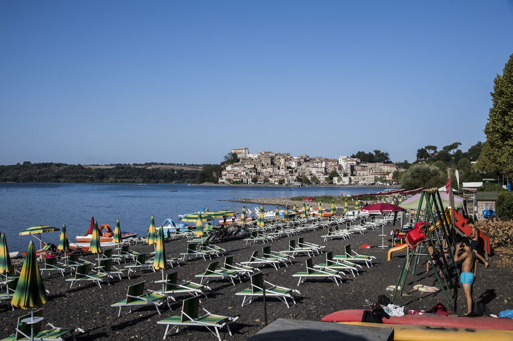 Il lago di Bracciano ad Anguillara Sabazia&nbsp;