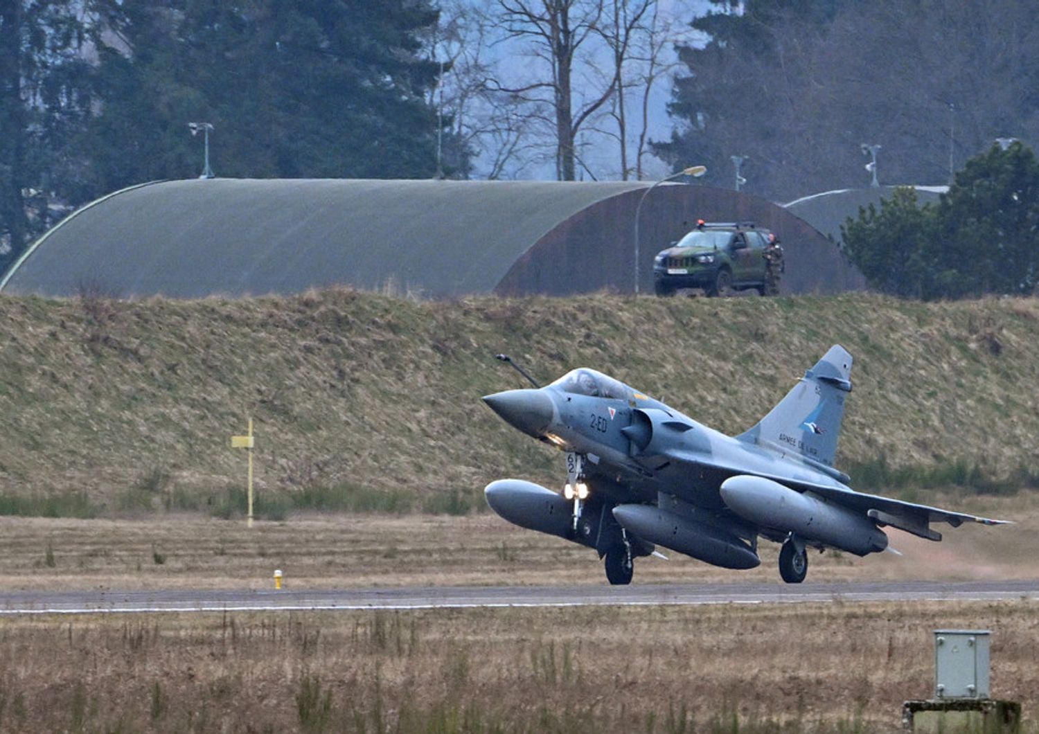 Un Mirage 2000-5F  dell'aeronautica militare francse&nbsp;