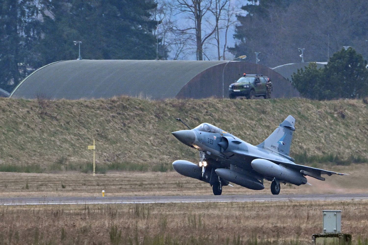 Un Mirage 2000-5F  dell'aeronautica militare francse&nbsp;
