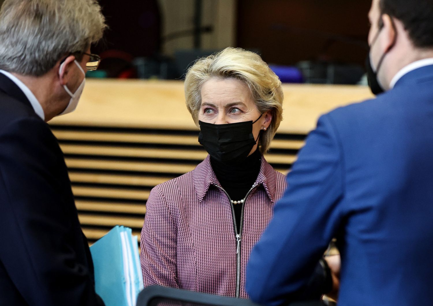 Ursula von der Leyen e Paolo Gentiloni