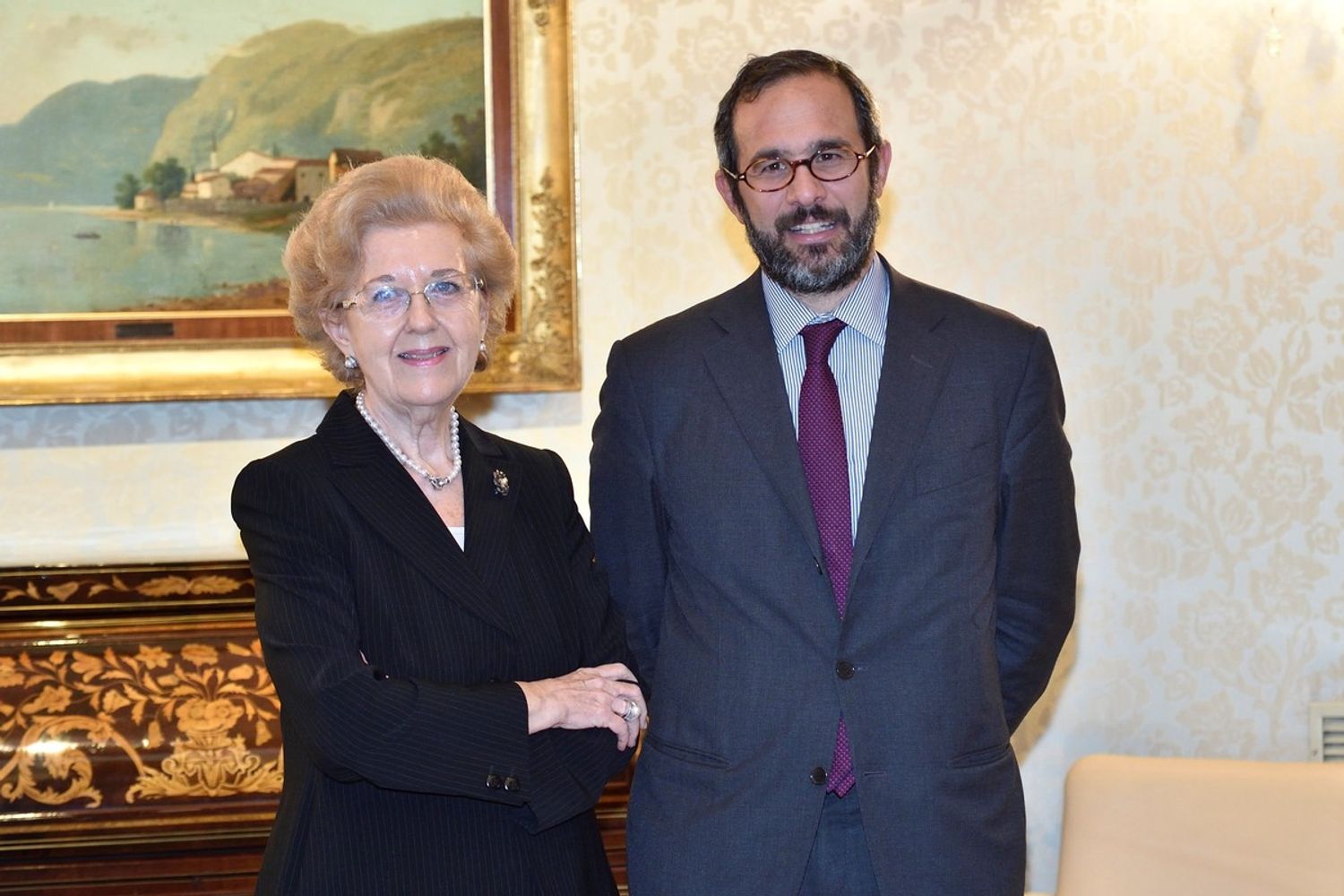 &nbsp;Anna Maria Tarantola e Umberto Ambrosoli