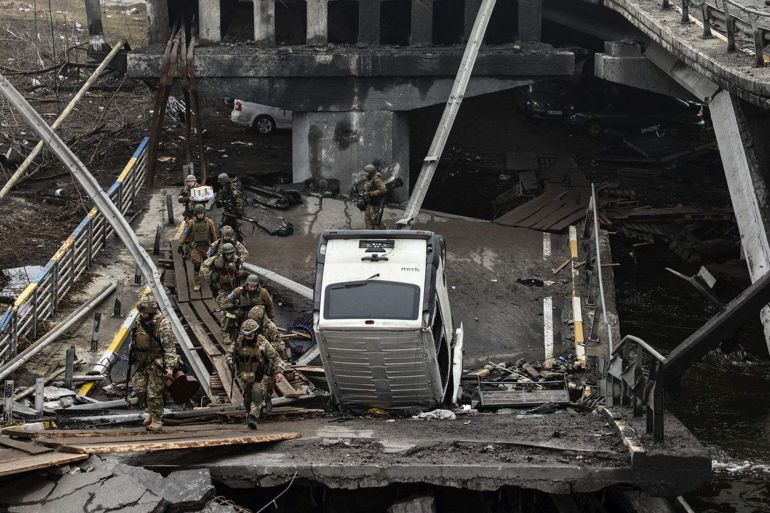 Devastazioni in Ucraina